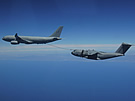 UK A330 FSTA refuels A400M Atlas