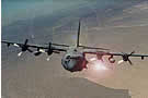 AC-130H Specter Firing