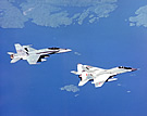Russian MiG-29 visits CF-18, 2006