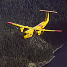 DHC-5 Buffalo CC-115-SAR BC Shoreline