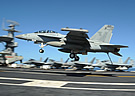 EA-18G onto USS George Washington