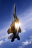F-15E Vertical jet