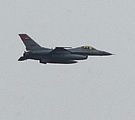 EAF F-16C over Cairo Protests