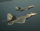 F-35A JSF & F-22A Raptor