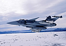 JAS-39 Gripen in Winter