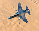 M346 over Desert