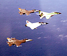 F-16s, MiG-29S, Mirage 2000DP