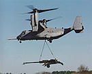 MV-22 w. M777 howitzer