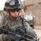 AN-PRC-148 on 101st-Iraqi Joint Patrol