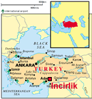 Turkey Map Incirlik