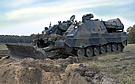 AEV-3 Kodiak Bulldozing Side Sweden
