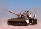 M109A6 Paladin Fired