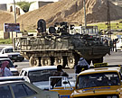 M1126 ICV Mosul Traffic Jam
