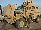 MRAP MaxxPro CAT-I Tire Kicker, Iraq