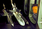 AEDC Space Shuttle Mock-Up Test
