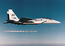 AIM-120 AMRAAM launch from F-15C
