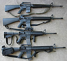 M16s and M4