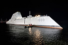 DDG 1000 Zumwalt float-out