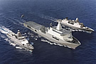 Dutch JSS w. Holland OPV, LCF frigate
