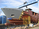 Karel Doorman under construction